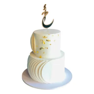 Elegant Gold Luxury Wedding Cake
