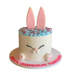 Bunny Face Cake