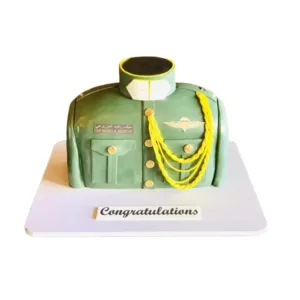 UAE Police Uniform Standing Cake