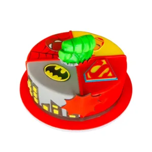Avengers Superhero Cake