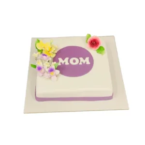 Lavender Bloom Mom Cake