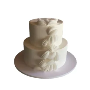Origami Fold Wedding Cake