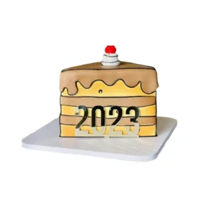 Slice Shape Comic Design cake