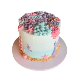 Mermaid Theme Cake
