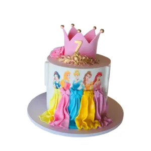Princess Crown Cake