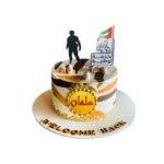 Welcome Back Army Cake 1