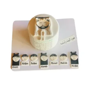 Dad & Children Celebration Cake