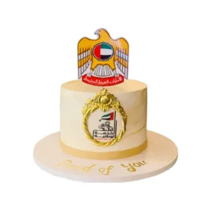UAE National Service Falcon Cake