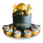 Golden Luxe Cake & Cupcakes