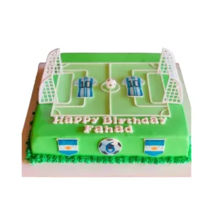 Football Ground Cake