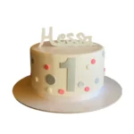 1st Birthday Baby Girl Cake