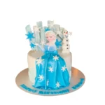 Elsa & Olaf Cake