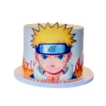 Naruto Theme Cake