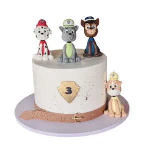 Paw Petrol Characters Cake