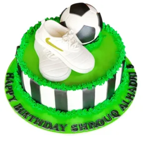Football Shoes Cake
