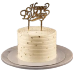 Gold Foil Cake