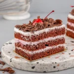 Black & White Forest Pastry
