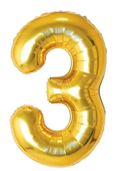 WhatsApp_Image_2026-09-02_at_12.42.23_PM-removebg-preview Number 3 Helium Foil Balloon, Gold - Image 1