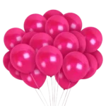Pink Latex helium balloons 10 pcs Set
